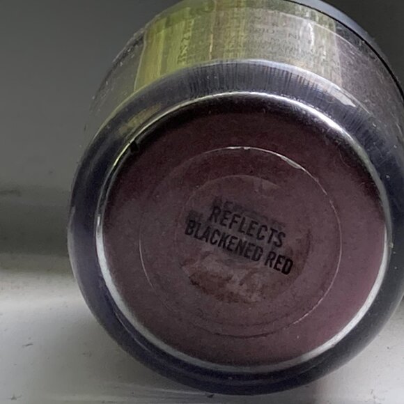 MAC Glitter REFLECTS BLACKENED RED old style jar 7.5 g/.26 oz DISCONTINUED